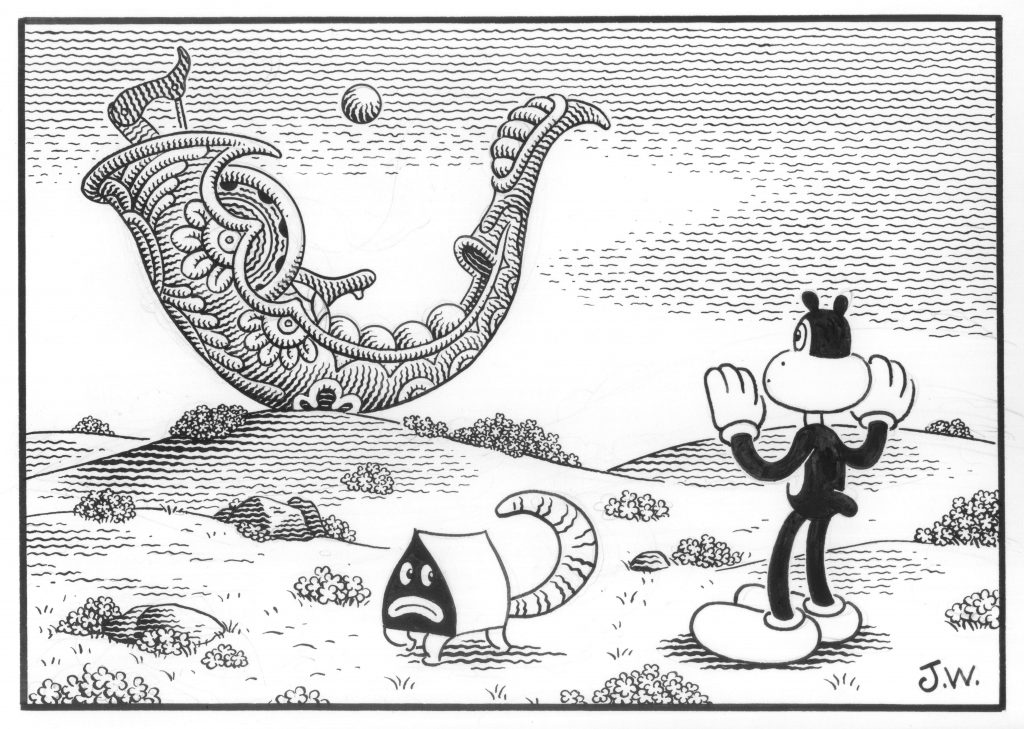 The ideas came and I was their servant: Jim Woodring